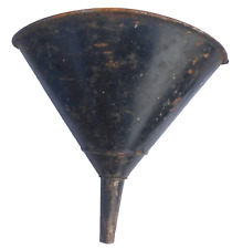 alter Trichter Einfülltrichter KFZ Eisentrichter Schütte OLDTIMER WERKSTATT Sieb