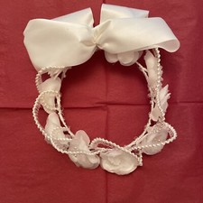 Kopfschmuck Kranz Beutel Erstkommunion Vintage 70er