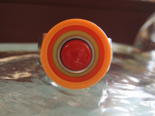 Scheibe kringel orange - "kringel",