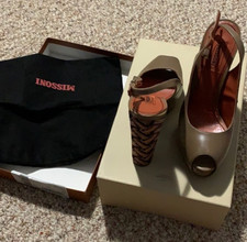 Missoni platform slingback - platform,