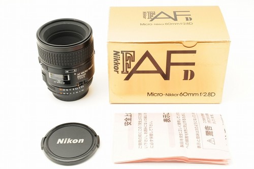 Verpacktes nikon micro - verpacktes,