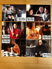 12 Aushangfotos - Addams Family - Angelica Huston - Paul Julia