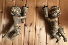 altes Engelpaar - Wandengel -