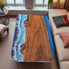 Ozean Welle Epoxid Dining