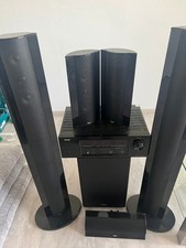 Teufel Heim-Audio Lautsprecher & Subwoofer,Wandhalterungen,Reseiver(Denon),Kabel