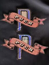 2 alte PUCH Aufkleber unbenutzt Retro  2 Stück 15 x 8,5 cm Vintage Sammler RAR