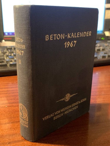 Betonkalender 1967 teil - 1967,