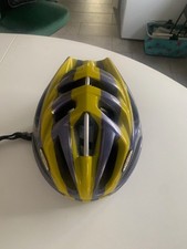 Casco Viper RX Fahrradhelm gelb/blau metallic Gr. 25 guter Zustand