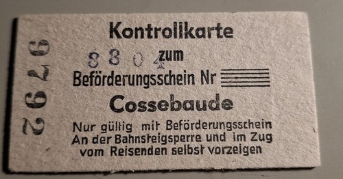 Alte kontrollkarte zum - alte,