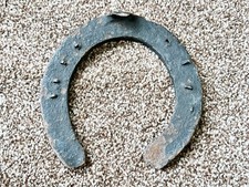 VINTAGE EISEN PFERDESCHUH VIEL GLÜCK HOCHZEIT CHARM WANDDEKOR