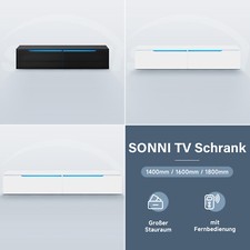 TV Lowboard Hängeschrank mit