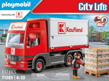 Playmobil City Life Kaufland Container - LKW 71385 Neu & OVP Lastwagen Palette