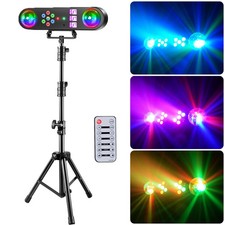 Partylicht set mit ständer - set,