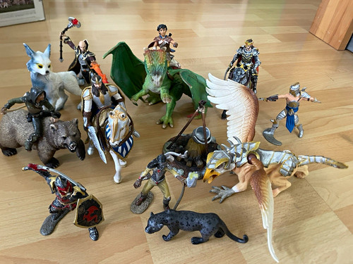 Schleich sammlung ritter - schleich, sammlung,