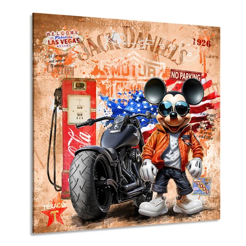 Micky maus harley - pop, art