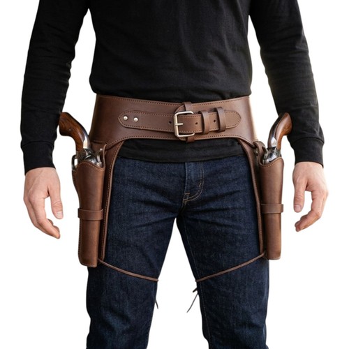 Cowboy western double - double, gun