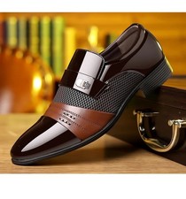 Kunstleder Oxford Schuhe