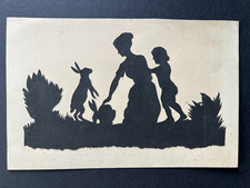 Alter Künstler Scherenschnitt