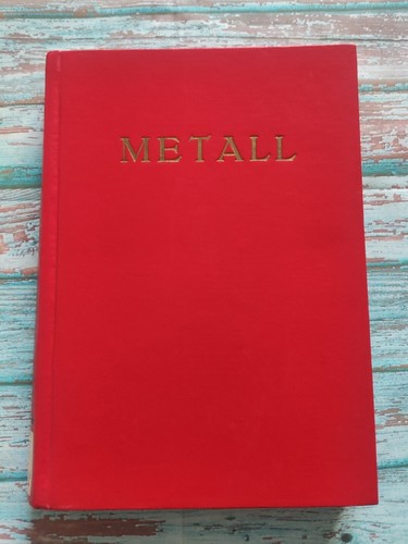 Metall veb fachbuchverlag - veb,