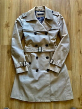 klassischer Trenchcoat von Hallhuber, Damen, Grösse 38, in beige, mit Gürtel