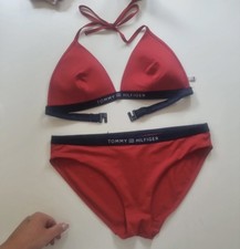 Tommy Hilfiger Bikini  Größe M Rot 