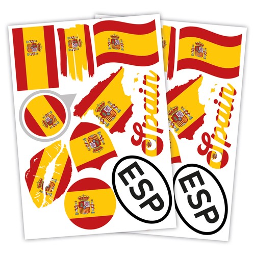 Länderfahnen sticker flaggen - sticker,