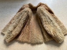 wunderschöne Tibet Lamm Jacke Winterjacke Pelzjacke Gr.38  40 M Vintage