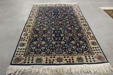Antik handgeknüpfter Isfahan Teppich 130 x 79 cm perfekt top zustand