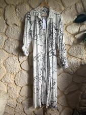 Wolfgang Joop Kleid Hemdkleid Damen S Hemd Maxikleid Neu