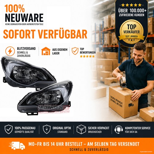 Scheinwerfer set halogen - scheinwerfer,