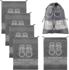 5 Schuhbeutel aus Vliesstoff