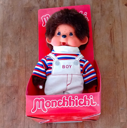 Monchhichi boy puppe - boy, „boy“
