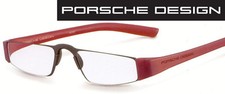 Porsche Design P 8801 B Rot/schwarz +1,0 bis +4,0 Lesebrille Computerbrille 
