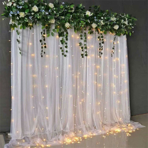 Weiß vorhang hochzeit - vorhang,