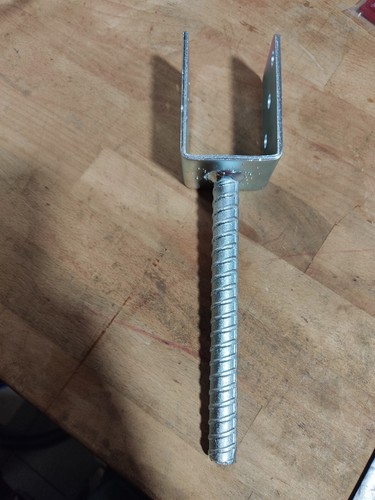 Pfosten träger verzinkt - 61,