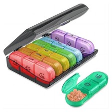 Tablettenbox 7 Tage 3 Fächer