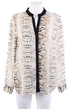 zebra Bluse Animal Print L beige