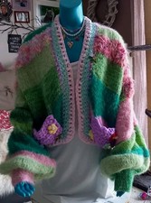 strickjacke damen Hippie