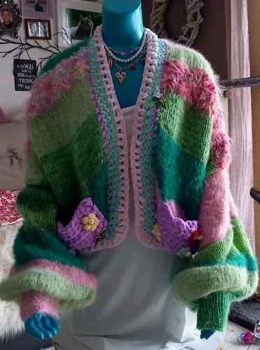 Strickjacke damen hippie - strickjacke,