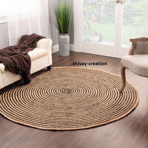 Jute teppich natur - jute,
