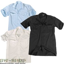 US DIENSTHEMD KURZARM NEU BW