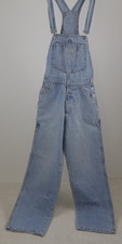 Vintage Levis Latzhose Damen Gr. M Denim Overall Jeans Hose Einteiler Workwear