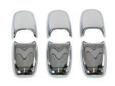 Chrome Caps Set For Mercedes