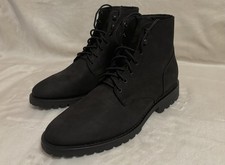 Thursday Boots President Storm King, Herren Lederstiefel, Schwarz US 11,5 NEU