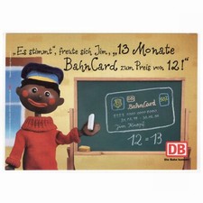 DB Werbe-AK Eisenbahn / Jim Knopf erklärt die Bahn Card