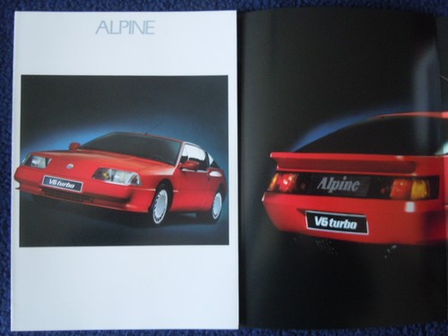 Renault alpine v 6 turbo - ,