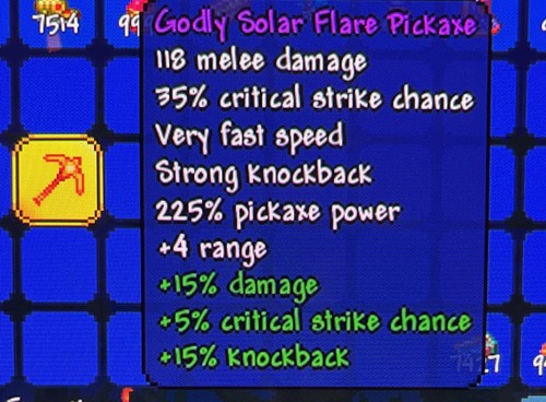 Terraria game items - in,
