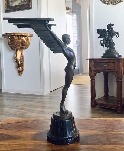 Ikarus bronze figur - figur, ikaros