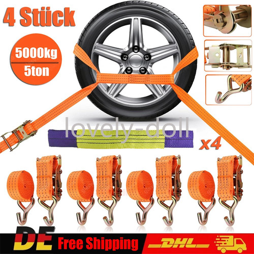 Spanngurte autotransport - 4x,