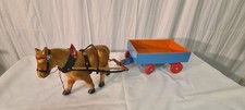 Altes Holzspielzeug Pferd mit